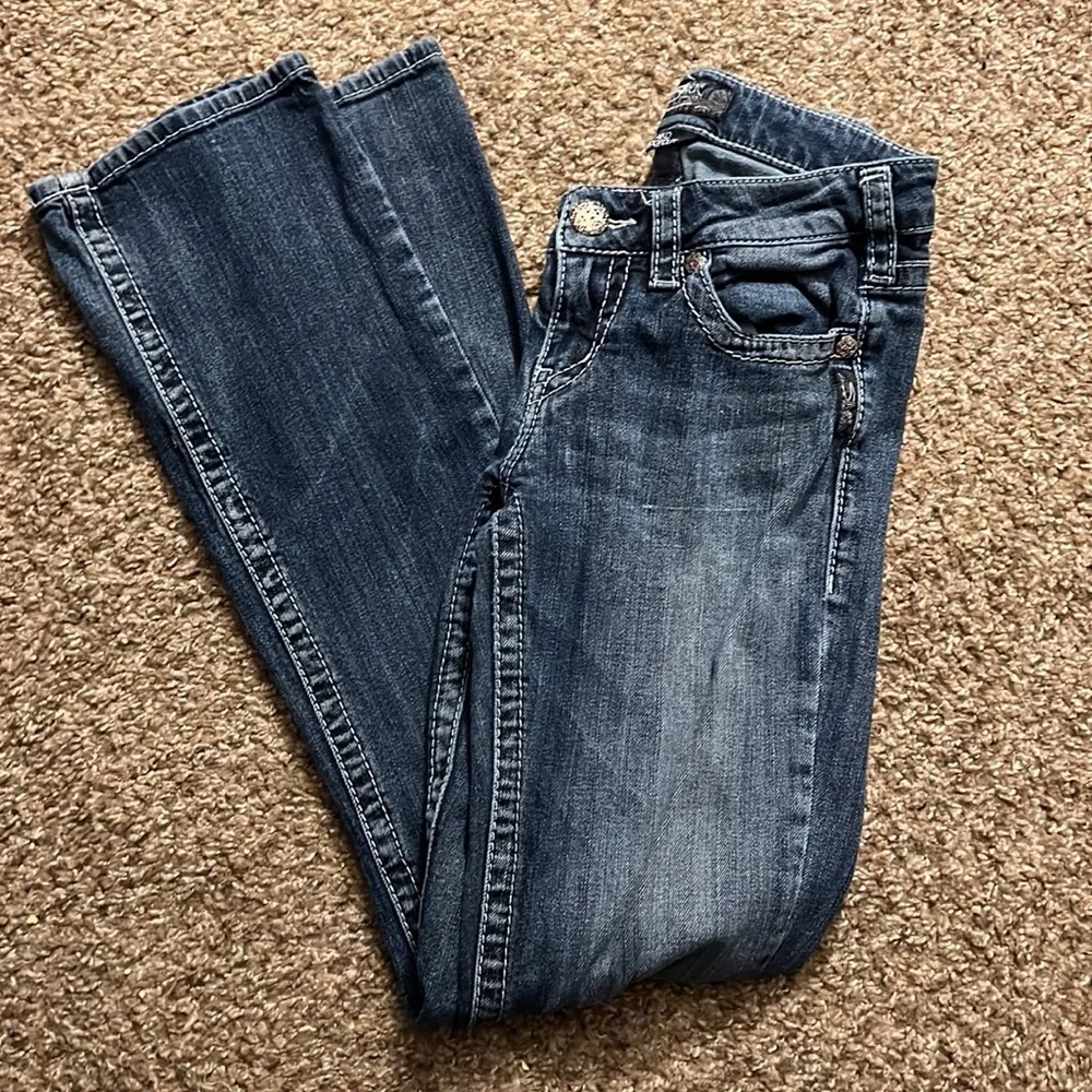 Bootcut blue jeans - Picture 3 of 6